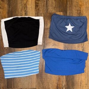 LOT OF SHEIN TUBE TOPS